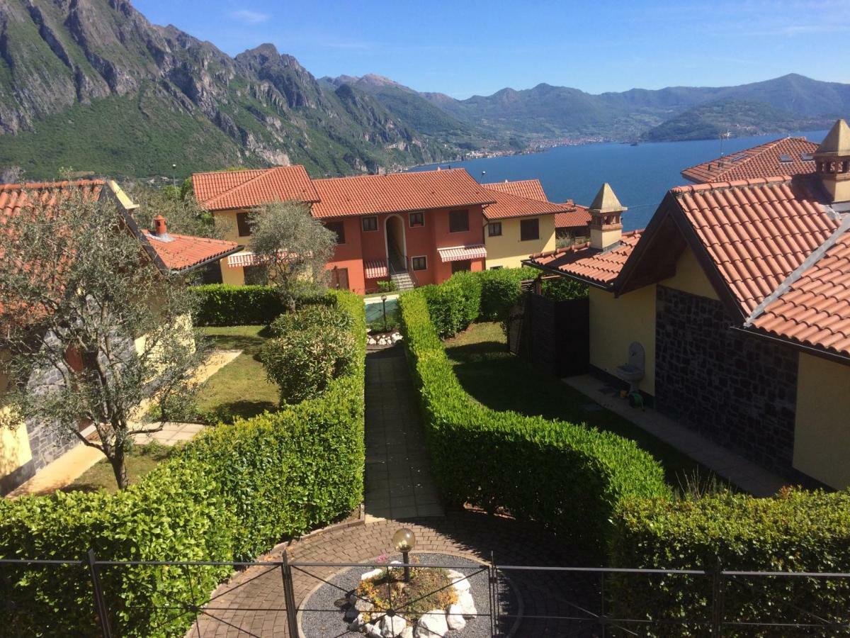 Irina'S House With View On Like And Swimming Pool Apartman Riva di Solto Kültér fotó